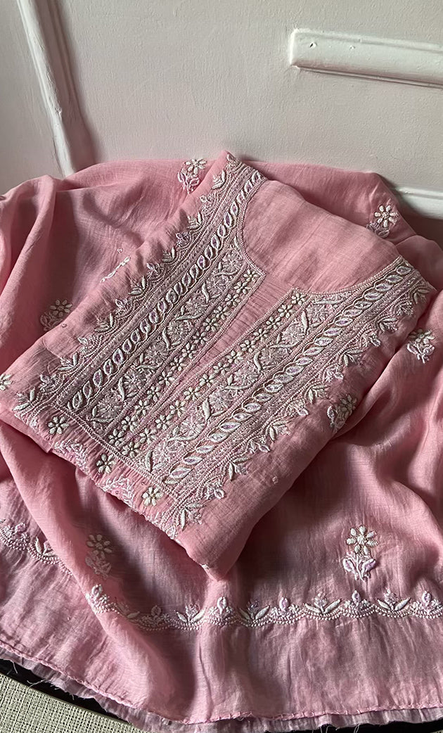 Mul Chanderi Suit