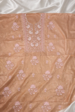 Gulabi Grace Tissue Silk Fabric – Kurta and Dupatta (Unstitched)