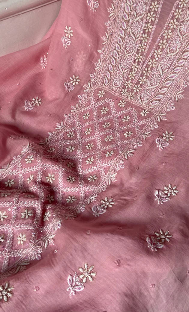 Mul Chanderi Suit
