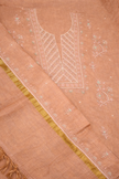 Rosé Reverie Tissue Silk Fabric – Kurta and Dupatta (Unstitched)