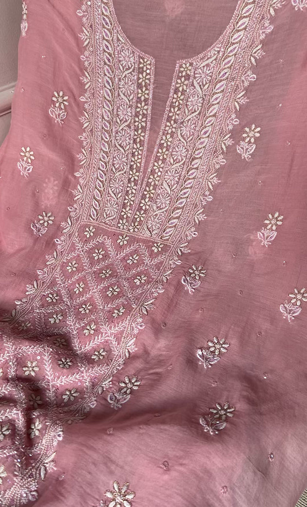 Mul Chanderi Suit